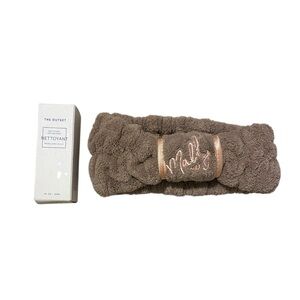 The Outset Gentle Micellar Antioxidant Cleanser+ Fleece Hairband Travel Mini Set